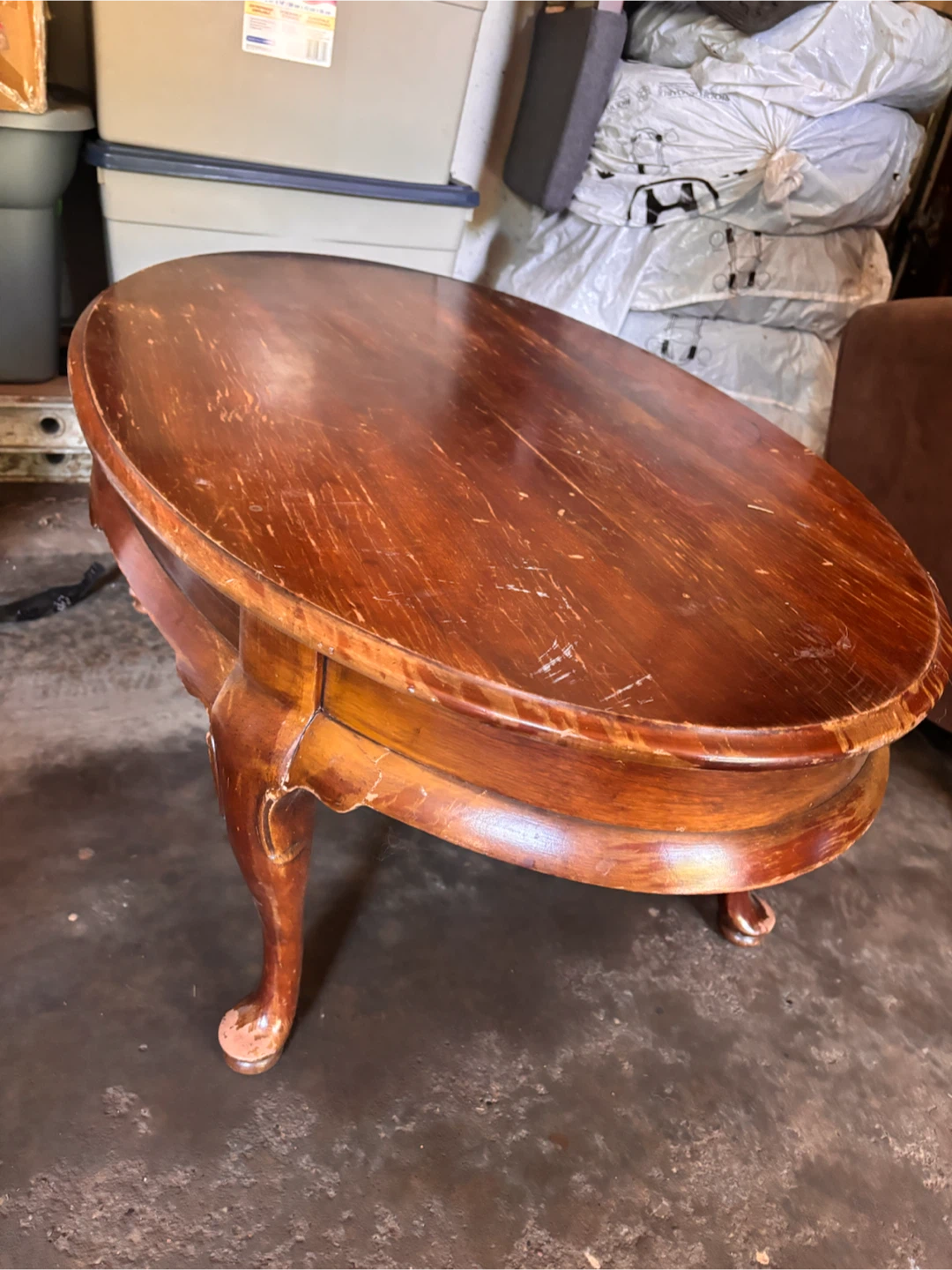 Oval Coffee Table
