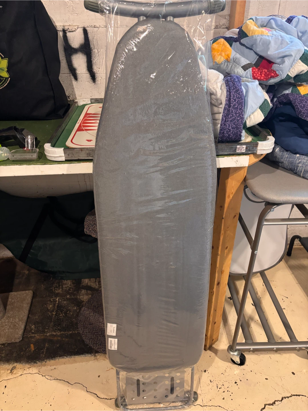 Brand new ironing board