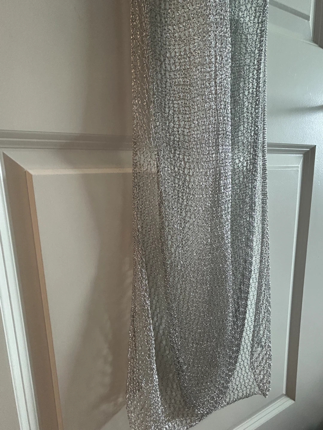 Metallic maxi net dress - photo 2
