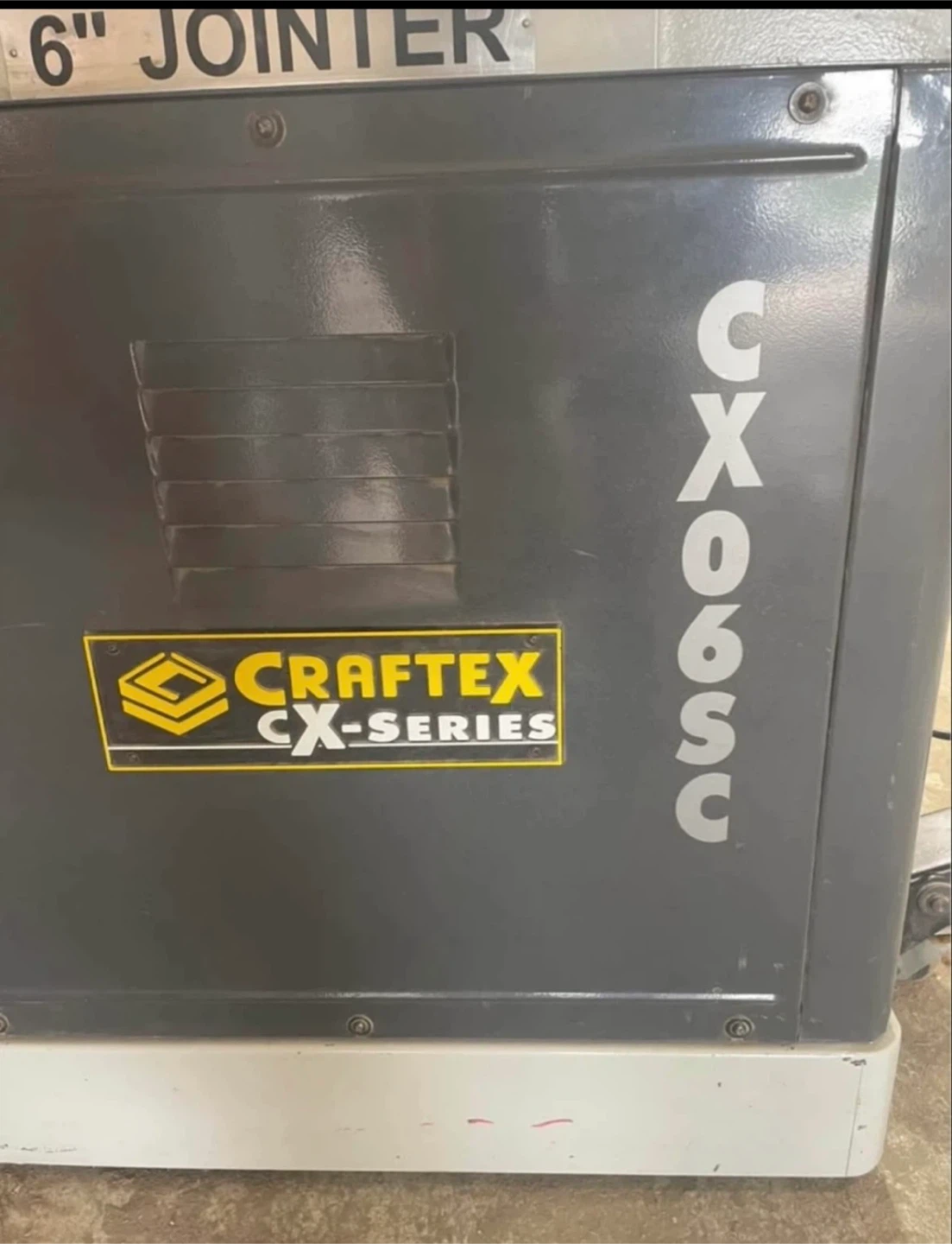 Craftex CX-Series 6" Jointer