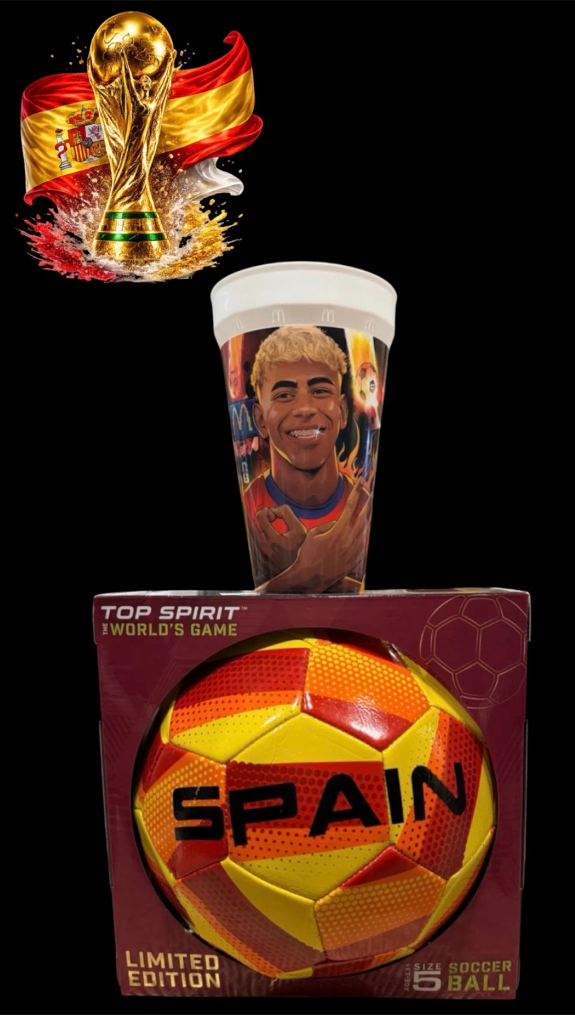 Limited Edition Soccer Ball & McDonald's Cup