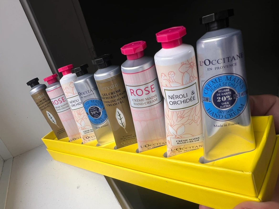 Brand New L'Occitane Hand Cream Gift Set (8 x 30ml) - photo 3