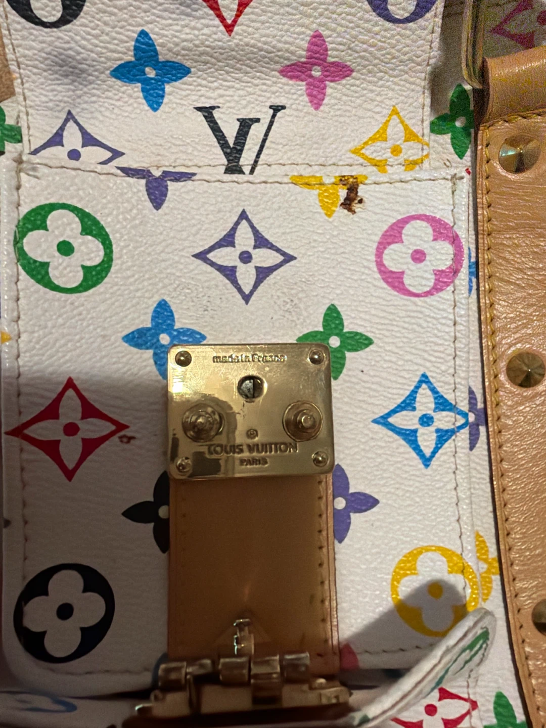 authentic lv bag zipper broken but fixable - photo 5