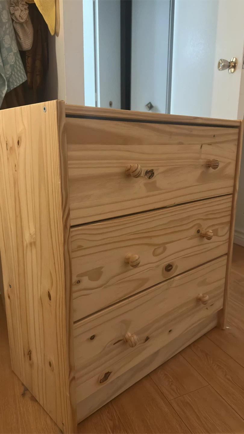 IKEA RAST 3-drawer chest, pine - photo 2