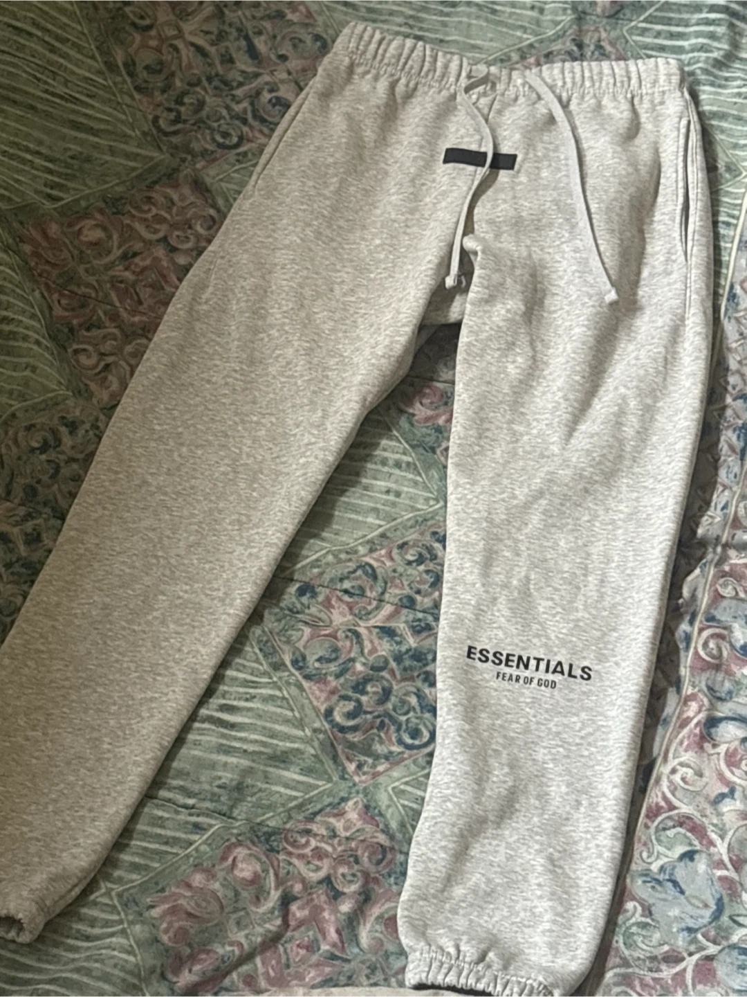 ESSENTIALS Fear of God Sweatpants Grey - photo 2
