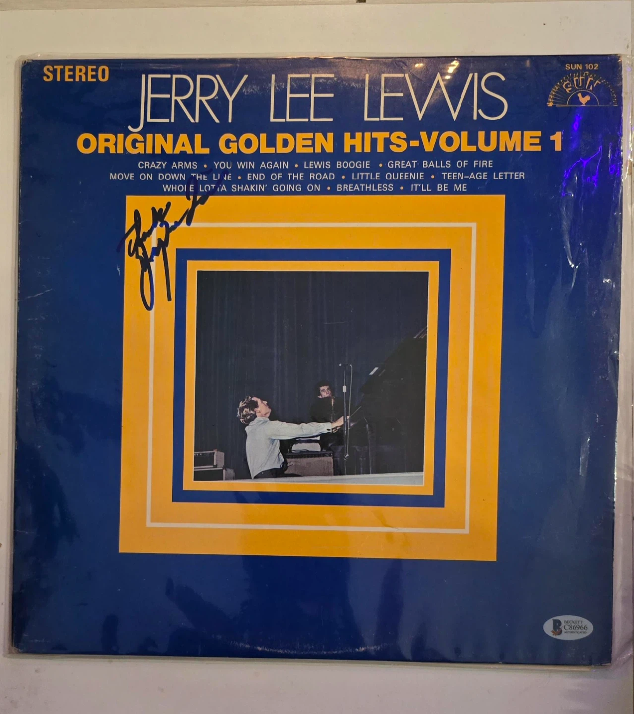 Jerry Lee Lewis Original Golden Hits Volume 1 Vinyl Record