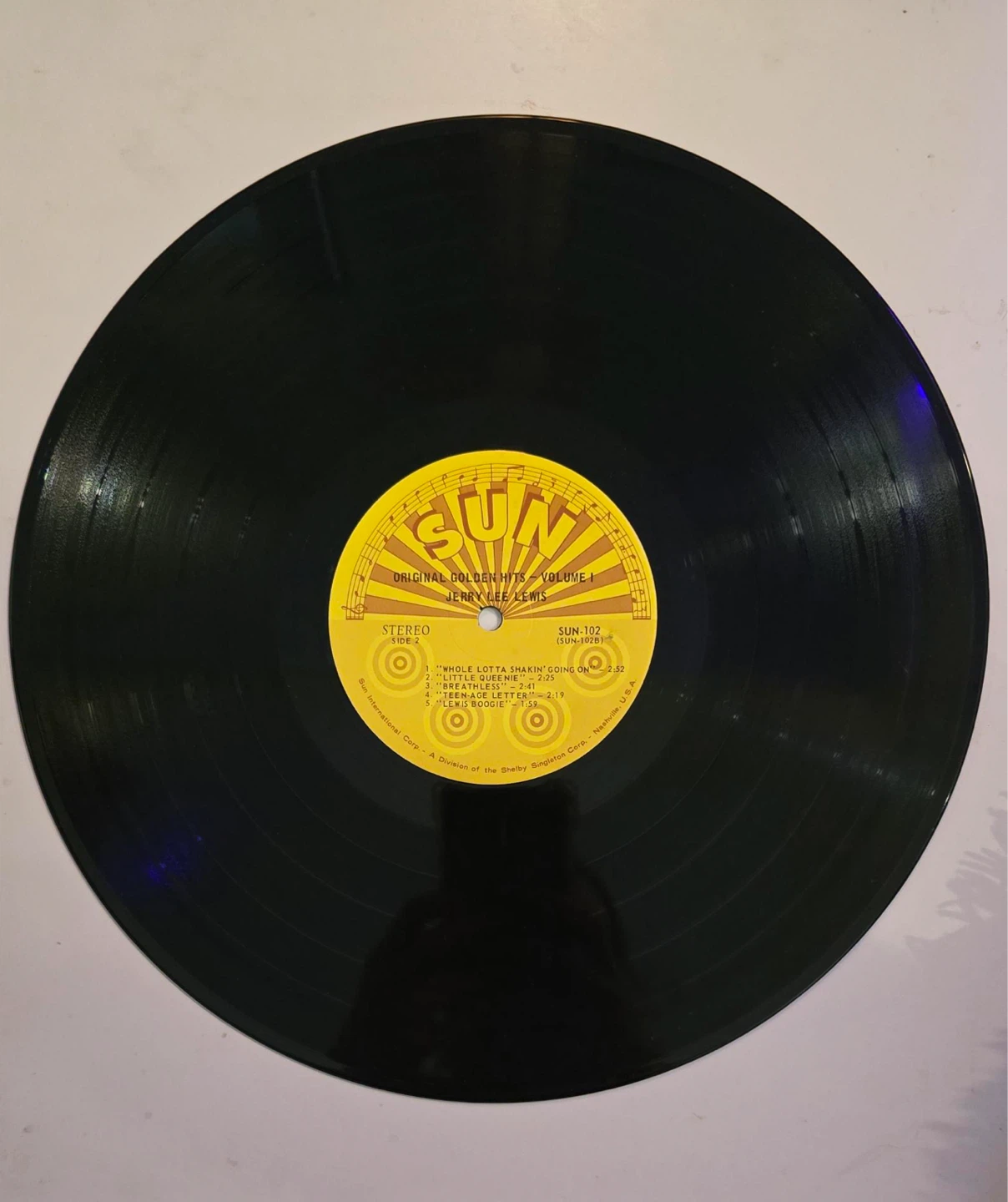 Jerry Lee Lewis Original Golden Hits Volume 1 Vinyl Record - photo 3