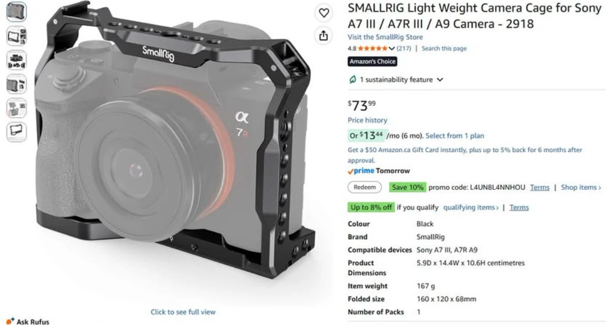 Sony A7Riii Body with 22k Shutter - photo 2