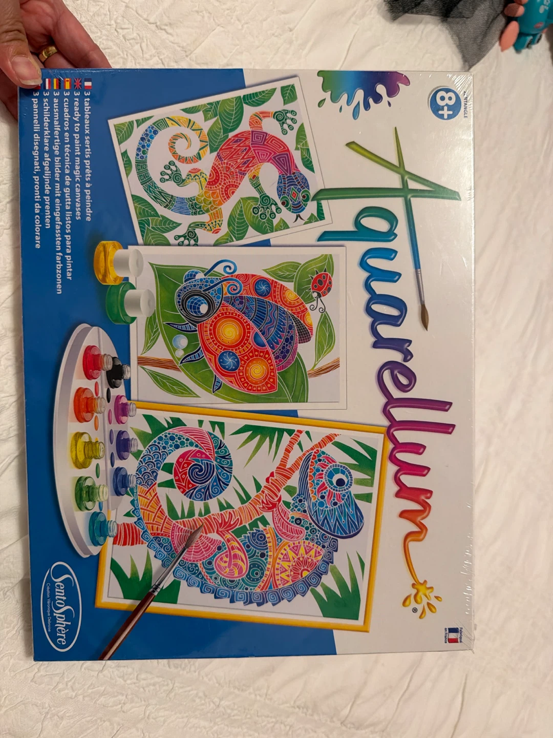 Sentosphère Aquarellum Magic Canvases Painting Kit