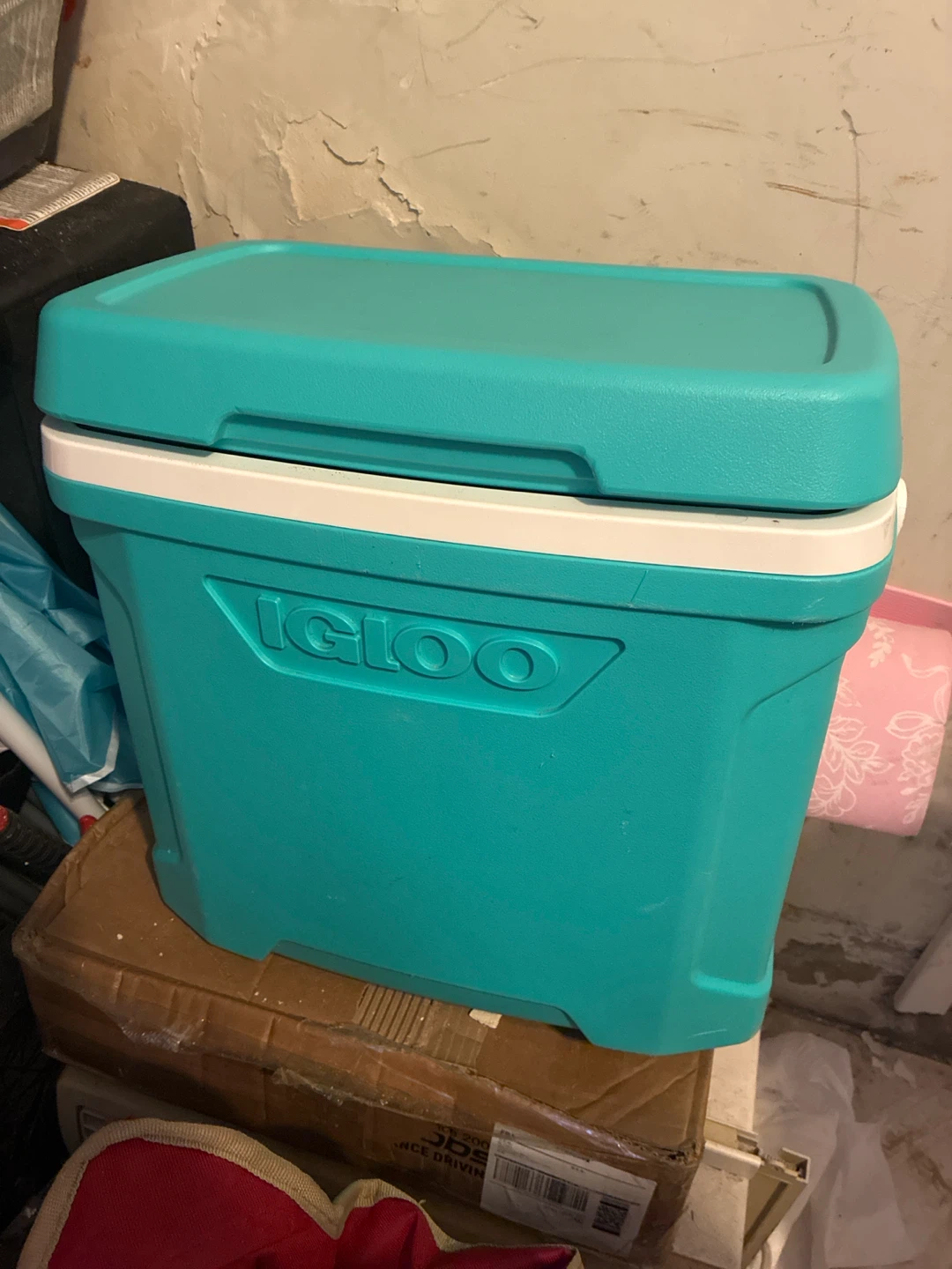 Teal Igloo Cooler