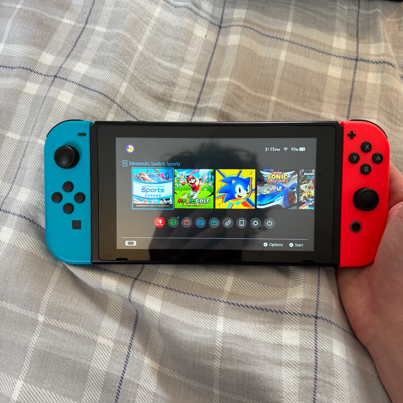 Nintendo Switch with 9 Games - photo 2
