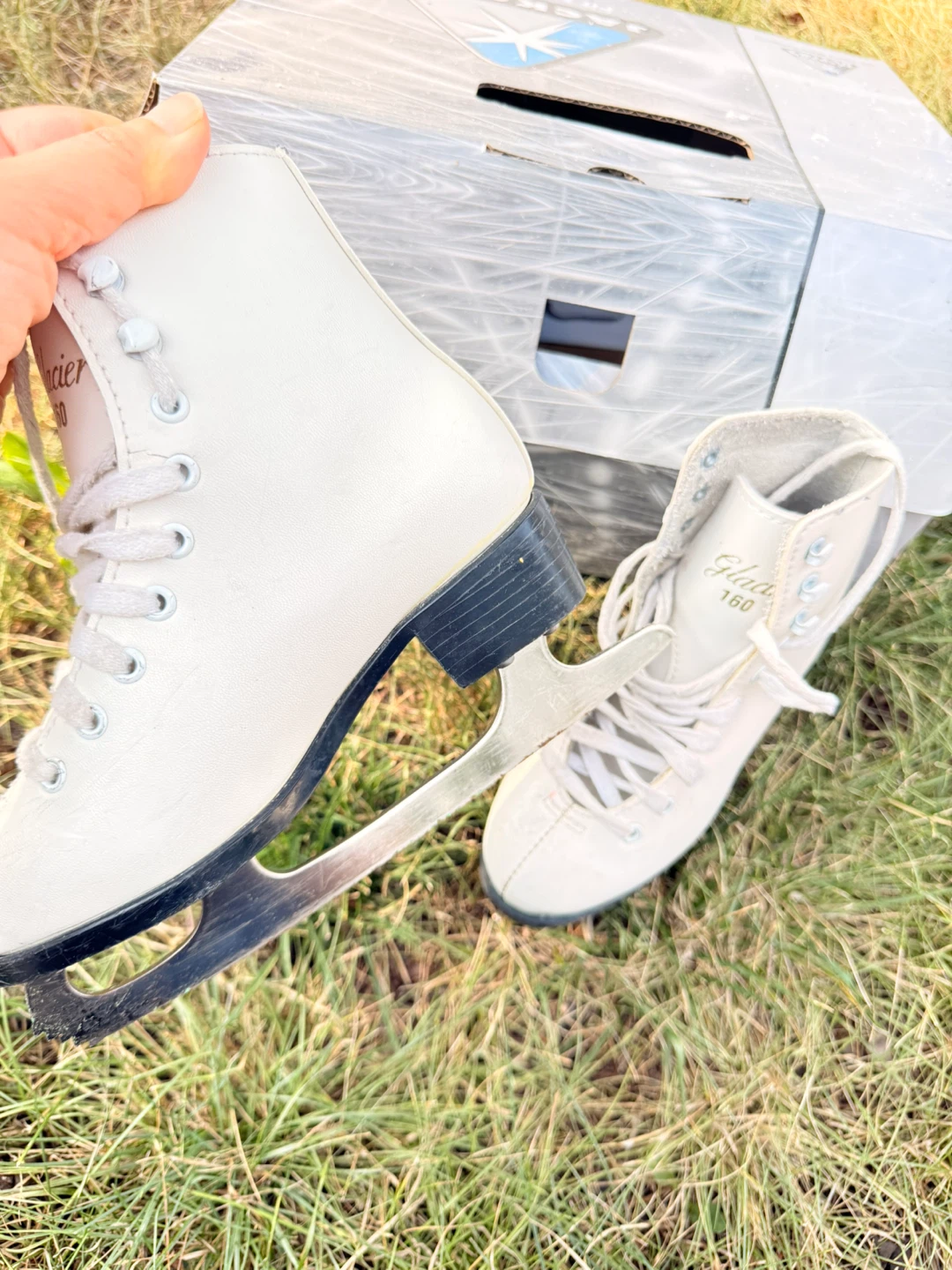 Glacier Figure Ice Skates - Size 160