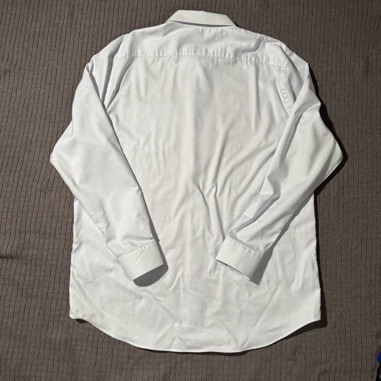 Banana Republic Linen Dress Shirt Size XXL - White/Blue - photo 4