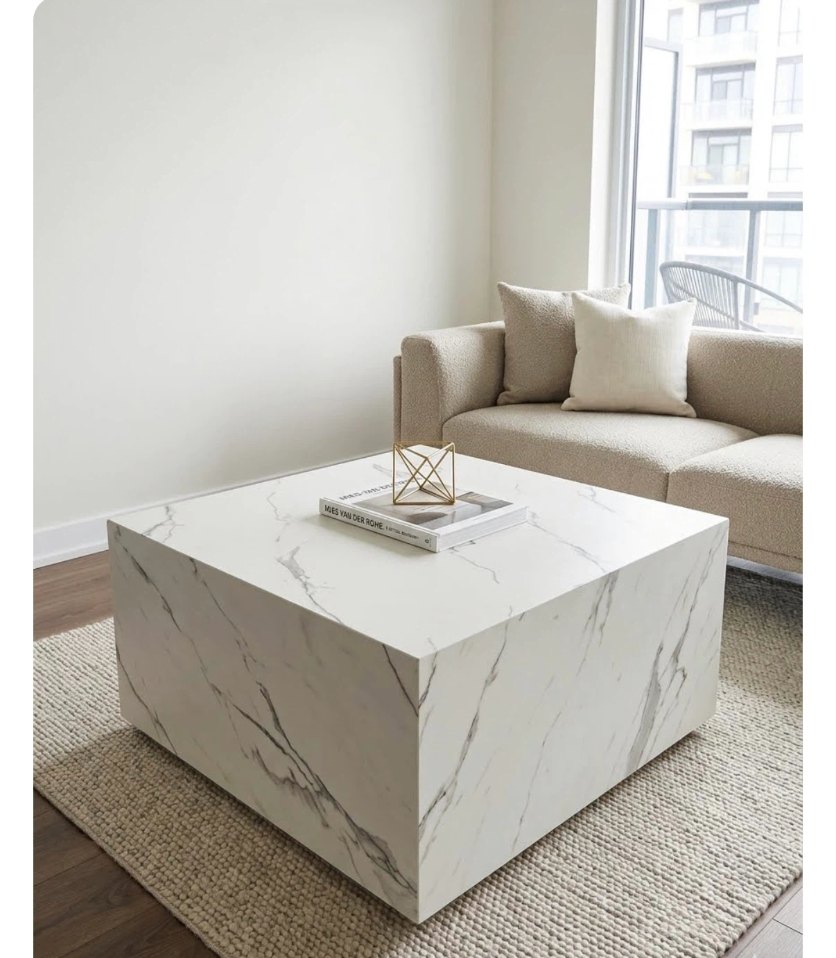 Marble Coffee Table - photo 2