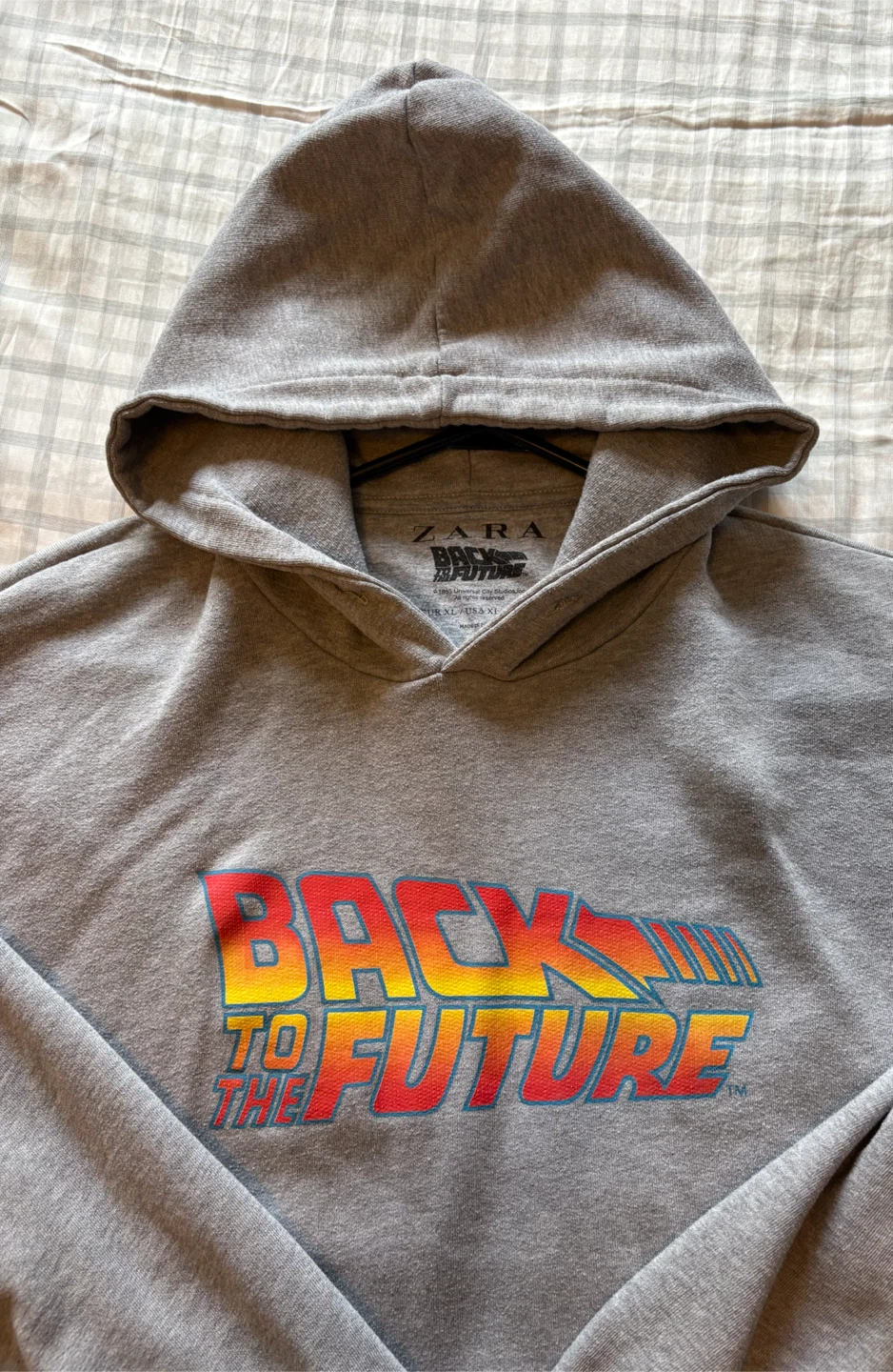 ✨✨ZARA Back to the Future Grey Hoodie - photo 2