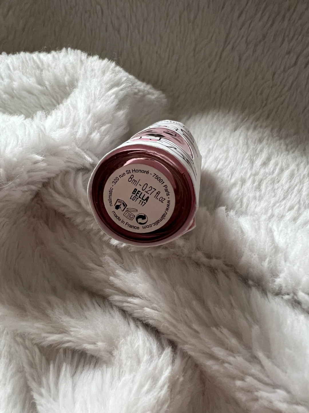 Nailmatic Kids Water-Based Nail Polish  (Bella - pale pink) - photo 5