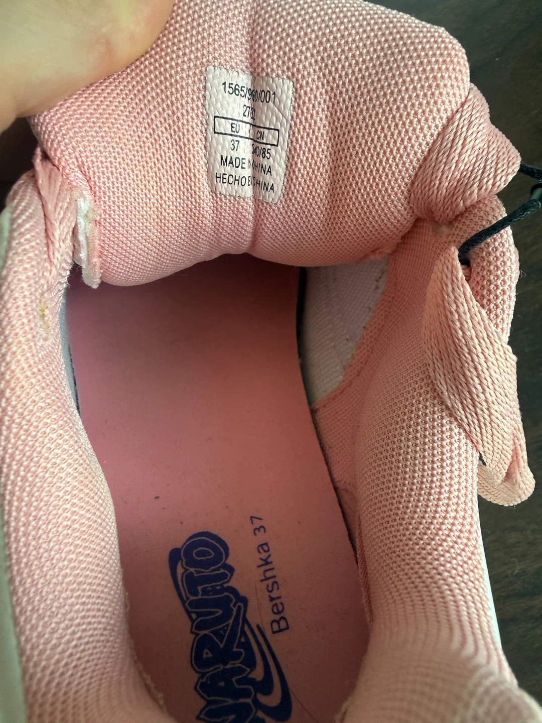 Bershka Sakura Platform Sneakers Size 37 NARUTO - photo 5