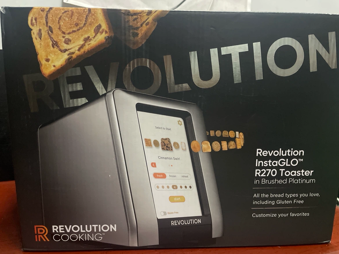 Revolution InstaGLO R270 Toaster - Brushed Platinum
