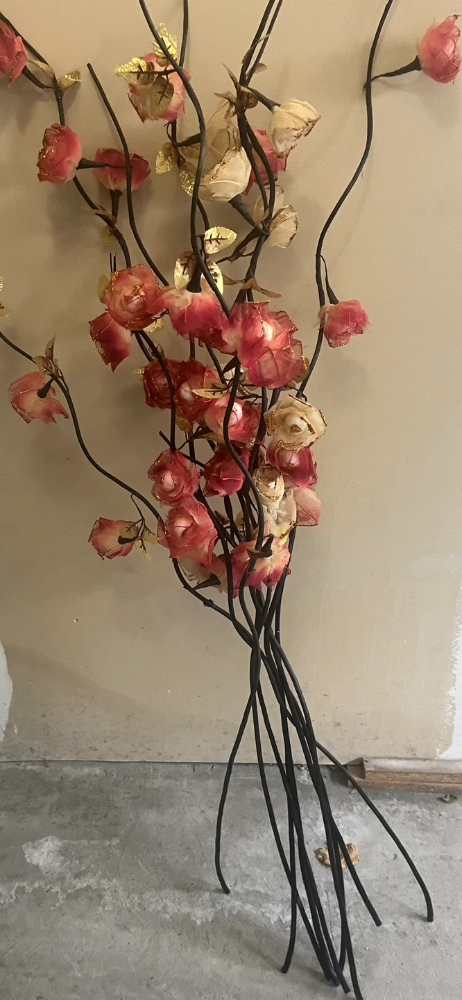 Decorative Vase with Artificial Flowers - photo 2