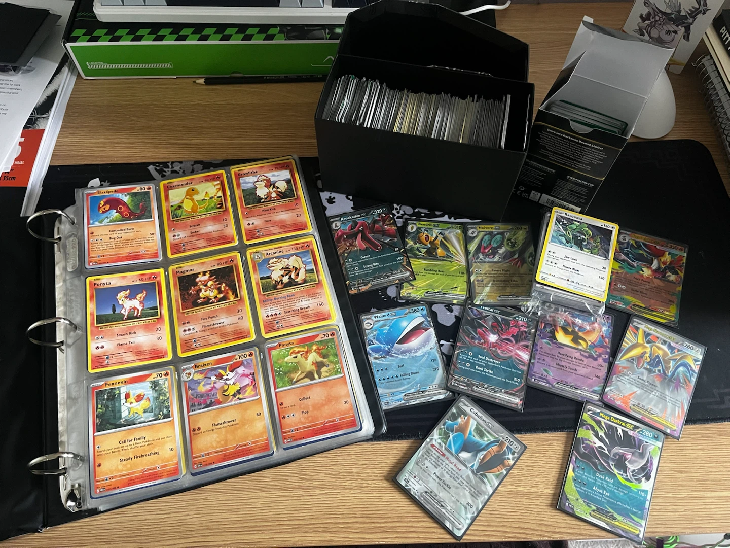 1000+ Pokémon Trading Card Collection