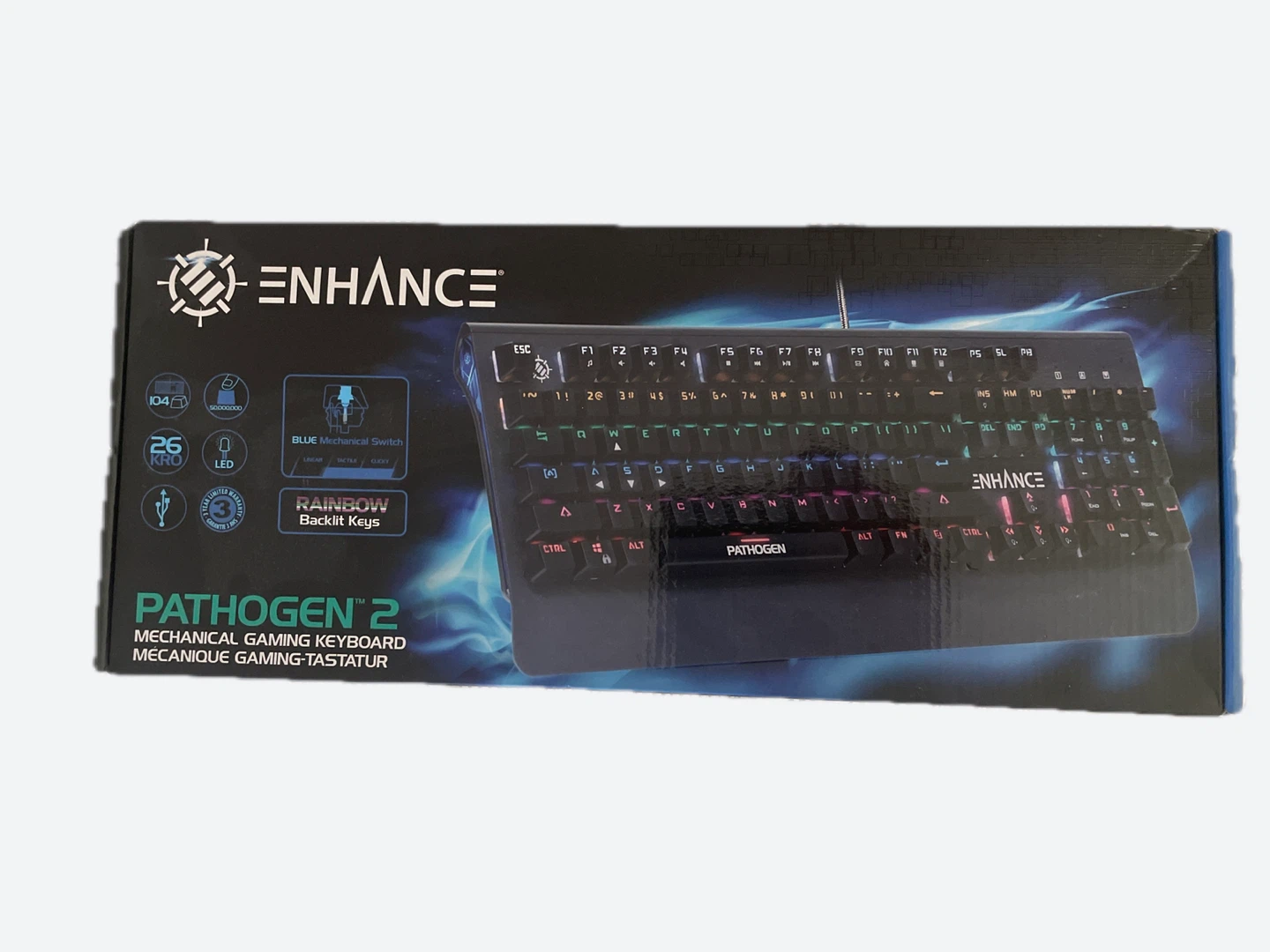ENHANCE Pathogen 2 Mechanical Gaming Keyboard