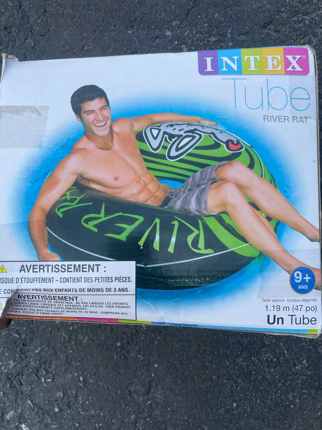 Intex River Rat Tube - 47 inch