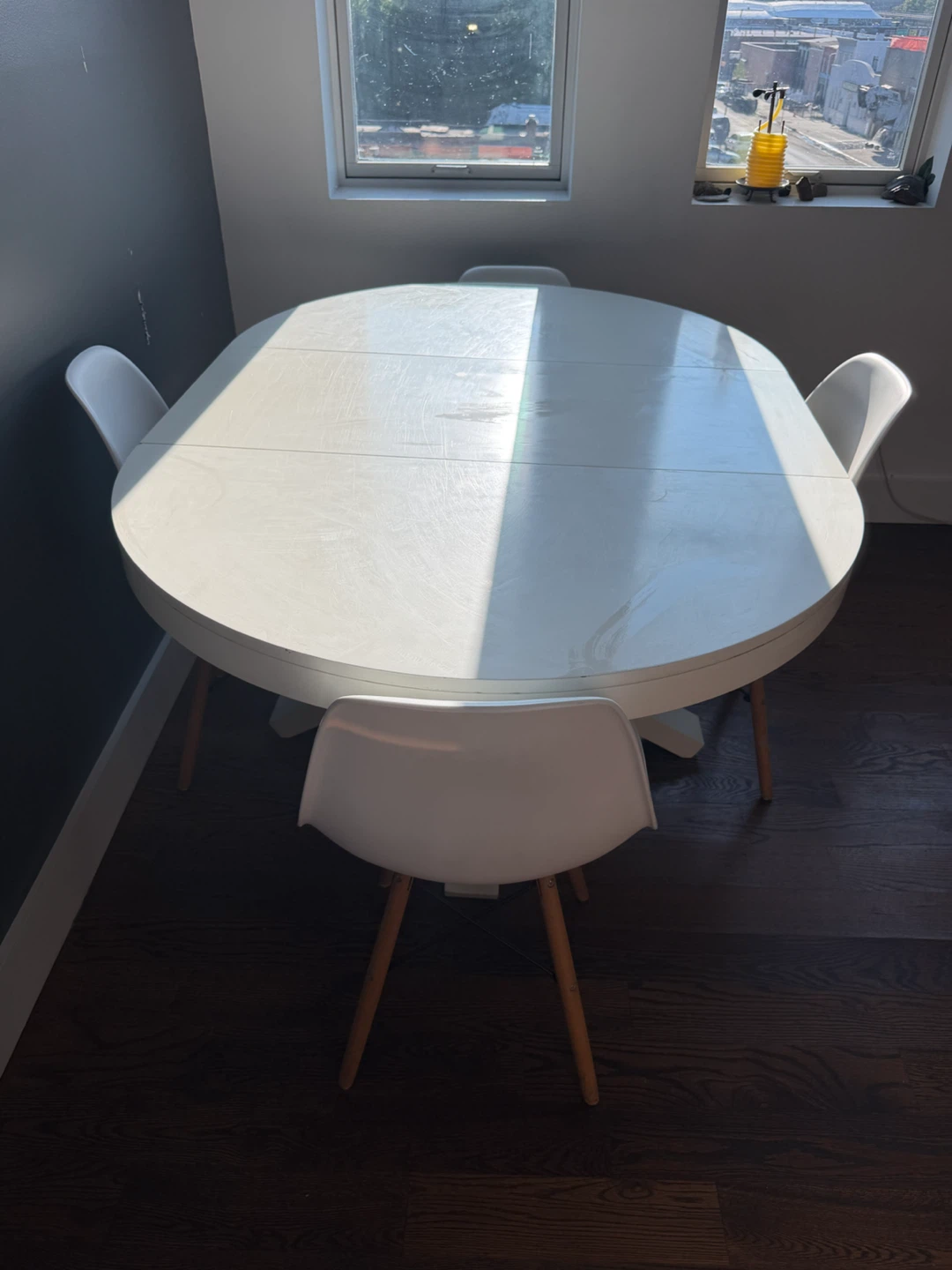 West Elm Dining Table with 4 Chairs