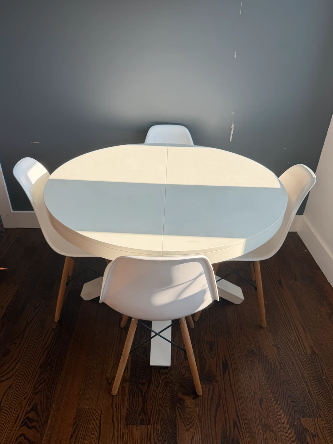West Elm Dining Table with 4 Chairs - photo 4