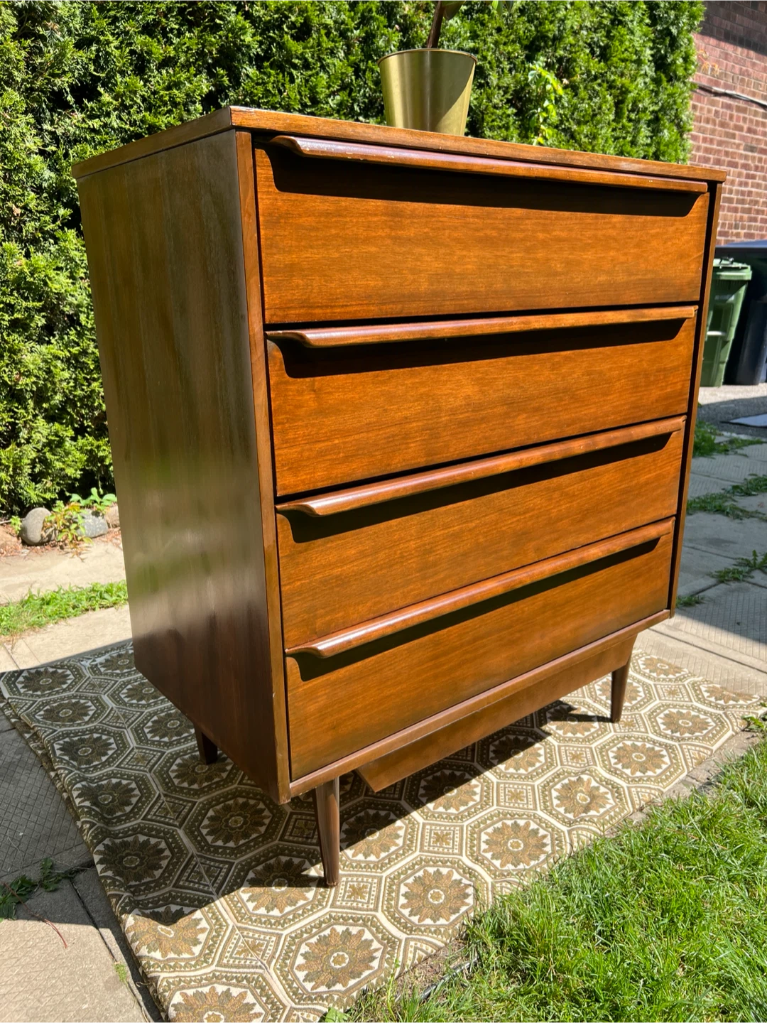 MCM Walnut Dresser by Vic Art - photo 2