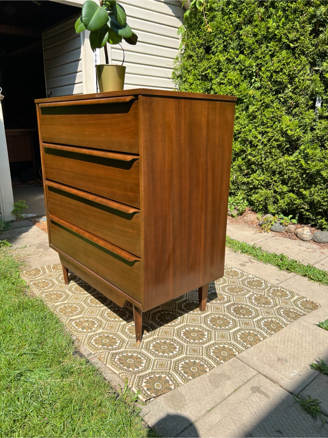MCM Walnut Dresser by Vic Art - photo 3