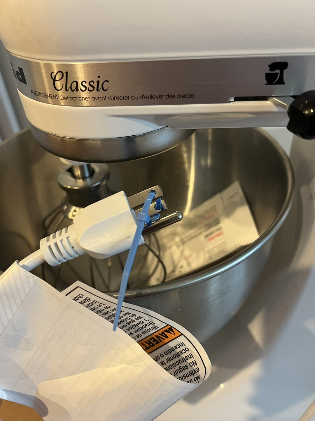 KitchenAid Classic Stand Mixer - White - photo 4