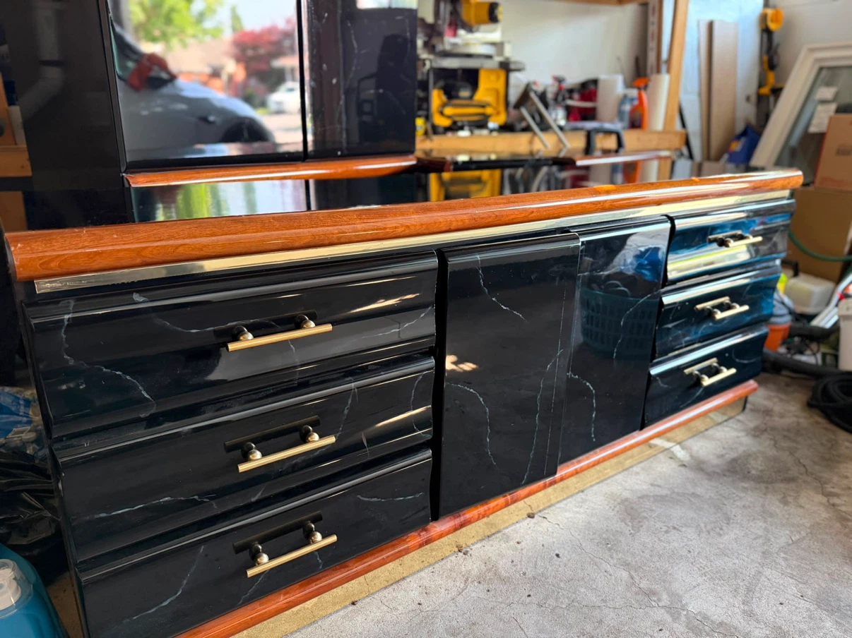 Black Marble Room Set