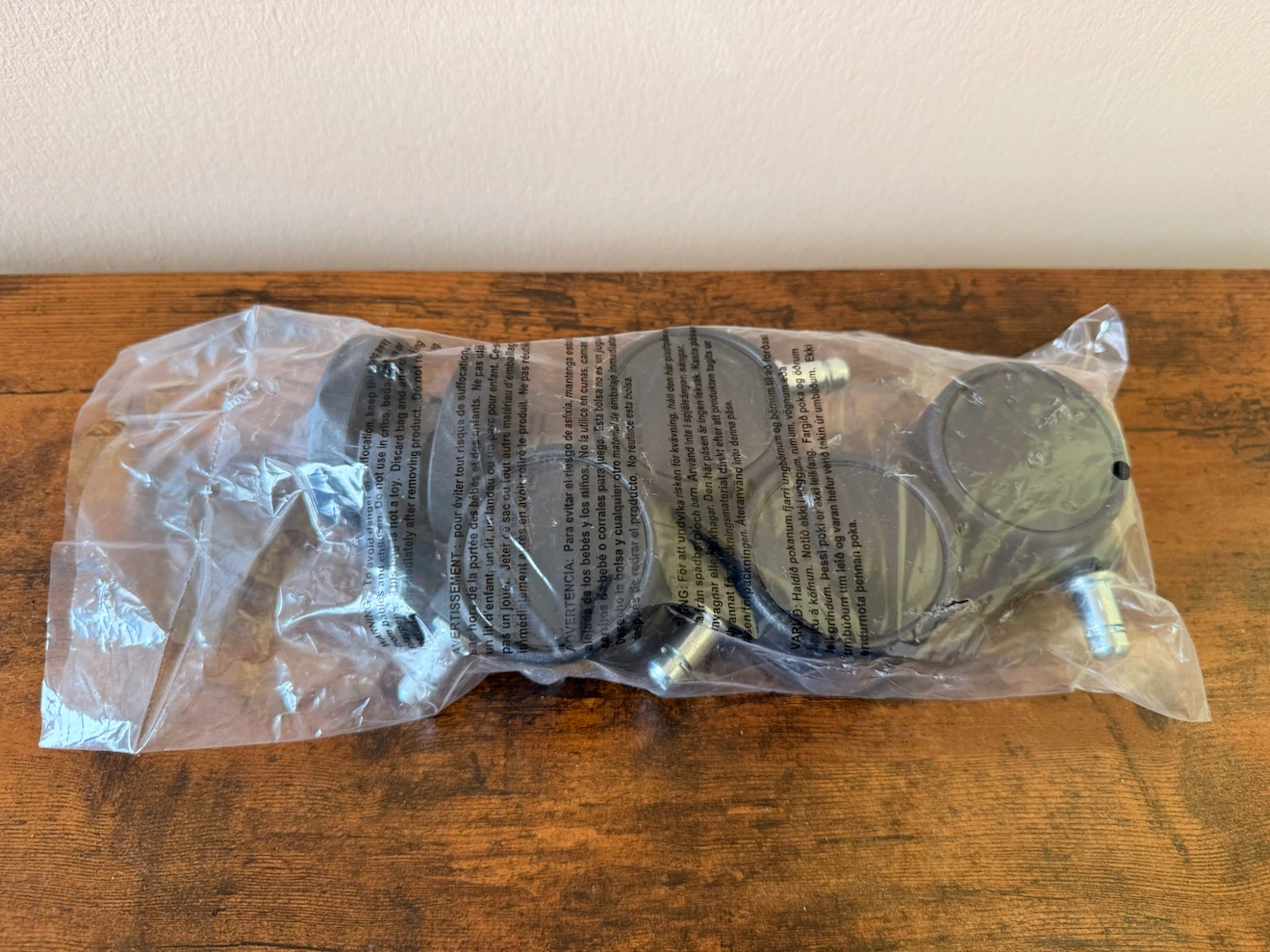NEW Set of 5 Black Caster Wheels - photo 2