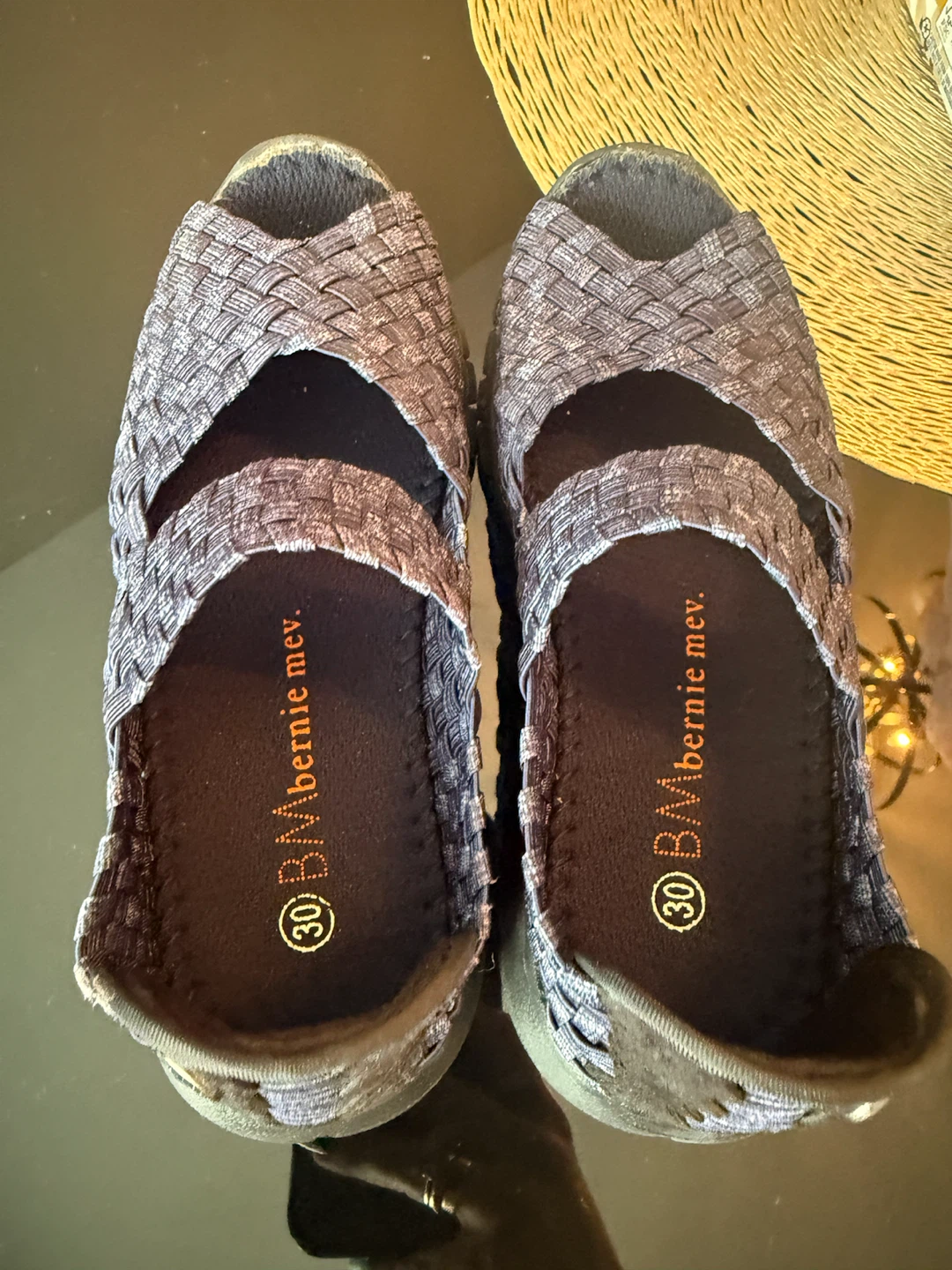 BM New York Pink Woven Slip-On Shoes Toddler Size 31 - photo 3