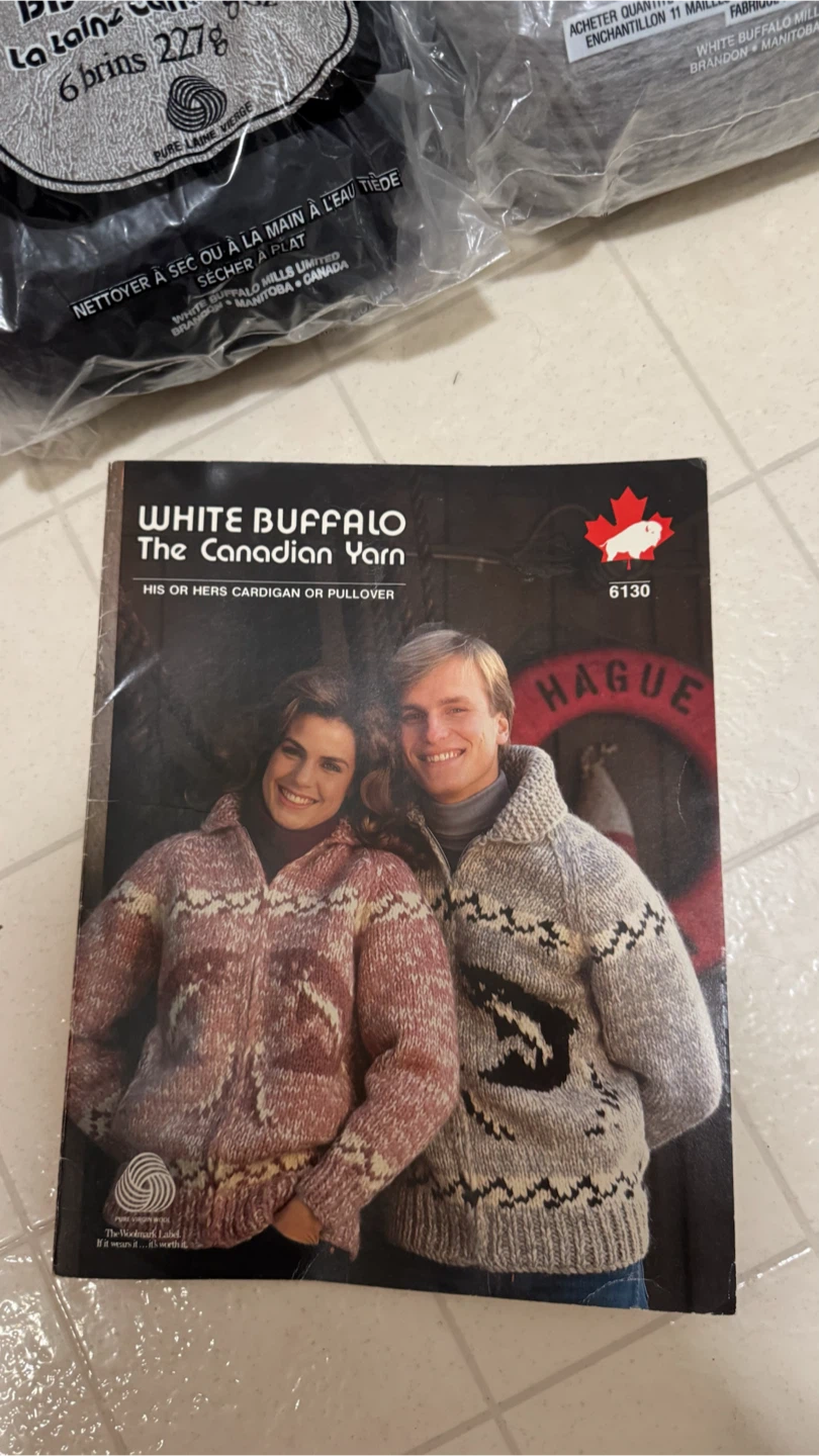 White Buffalo The Canadian Yarn & Knitting Pattern Book - photo 3