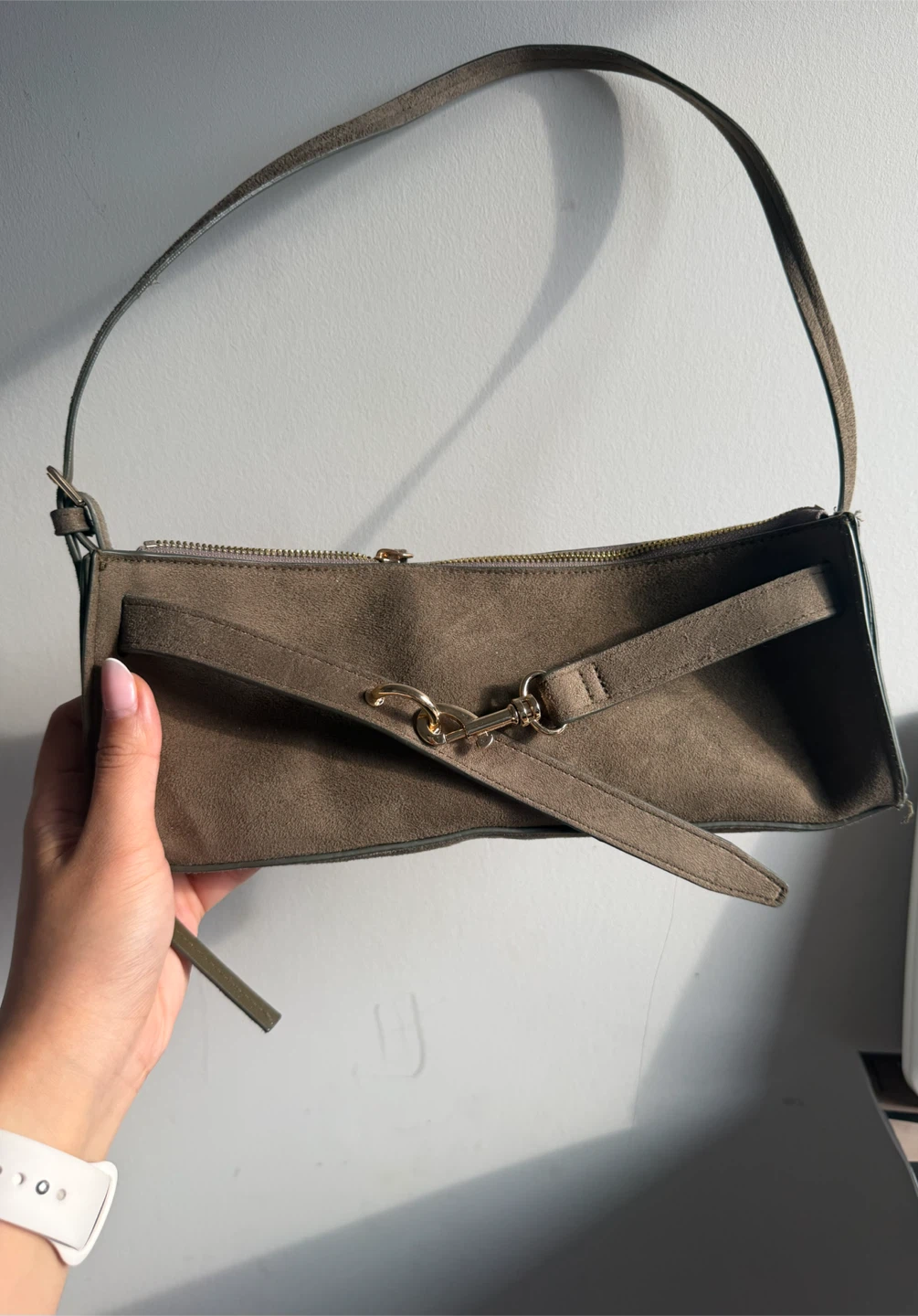 H&M Suede Shoulder Bag - photo 3
