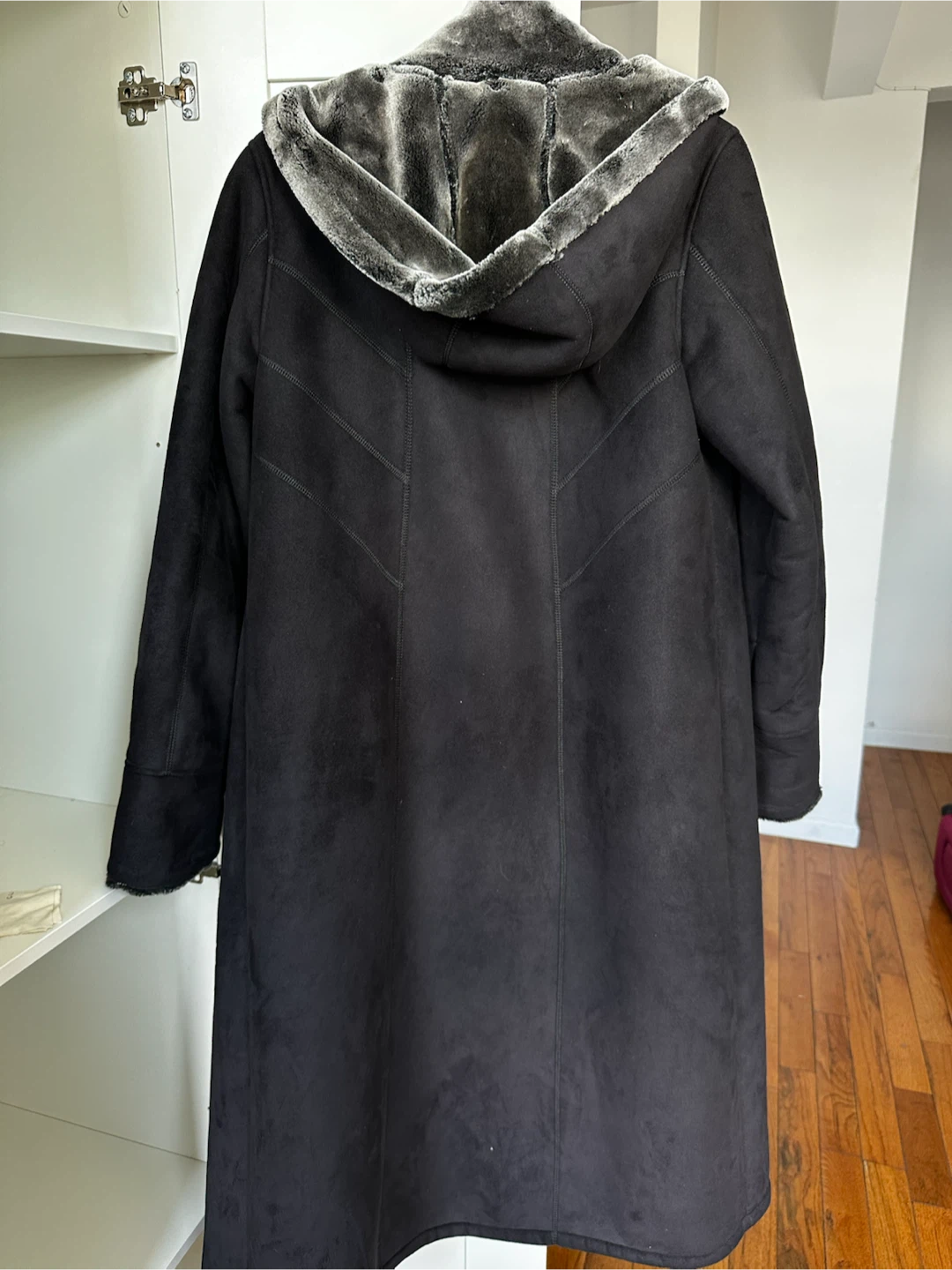 Gallery New York Women's Faux Fur Lined Coat - Medium - photo 4