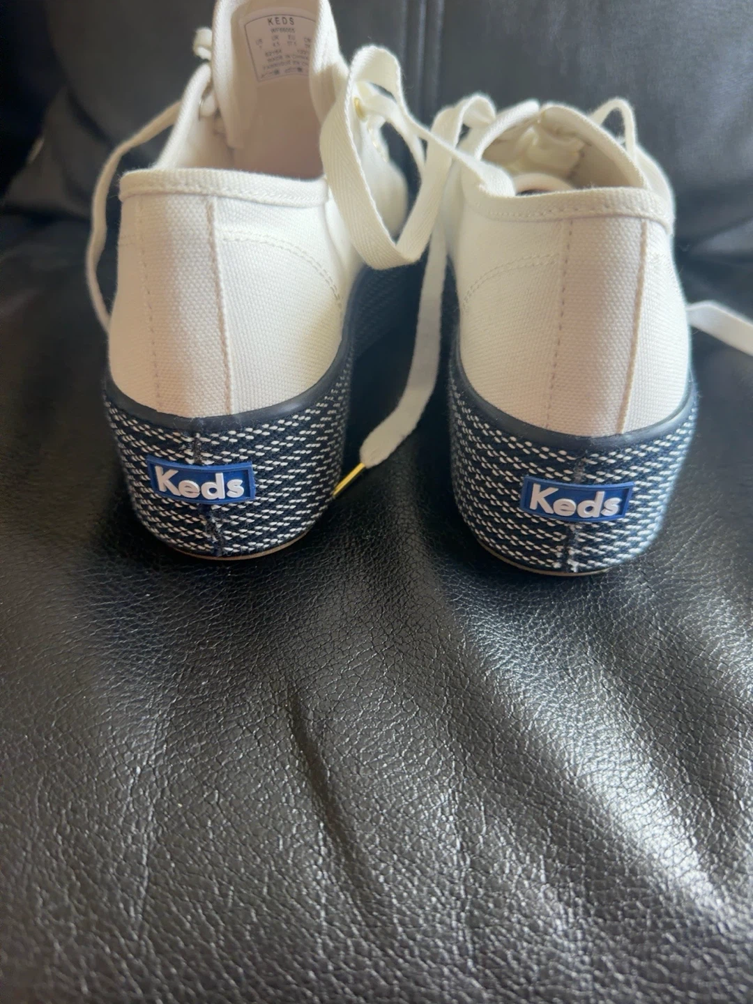 Keds Cream Canvas Platform Sneakers - photo 3