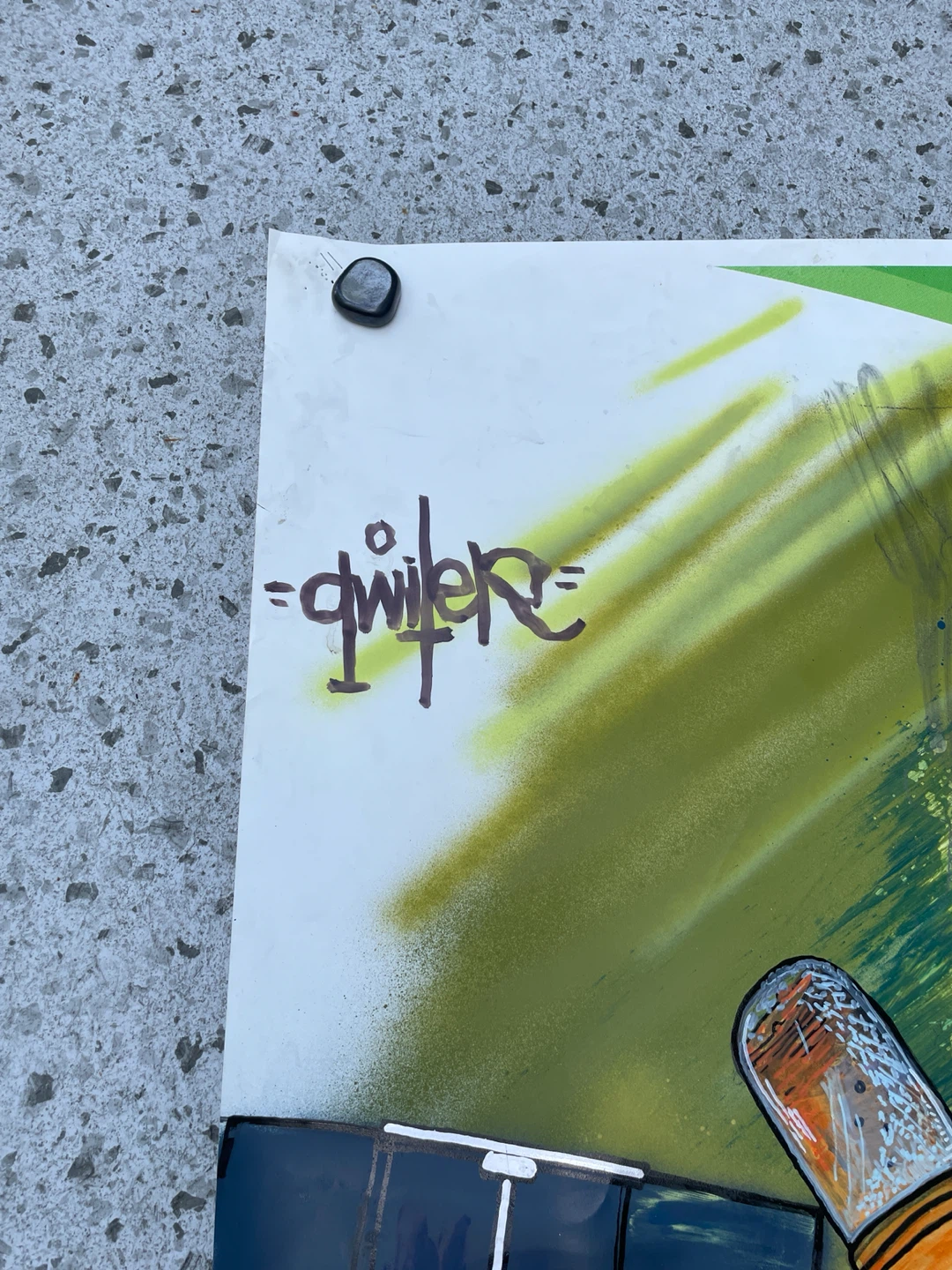 Robot Graffiti Painting Pop Surrealism Lowbrow - photo 4