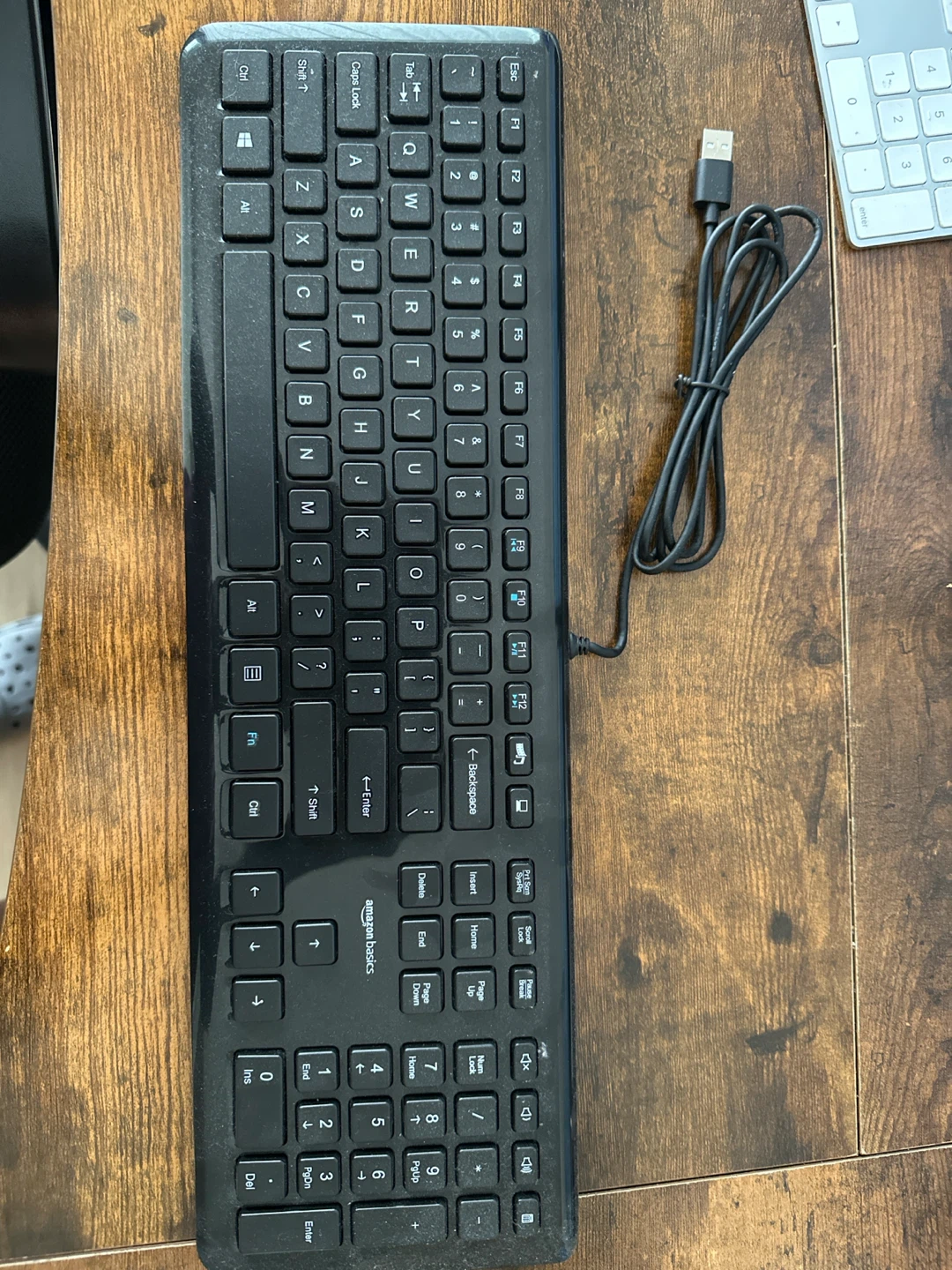 Amazon Basics USB Wired Keyboard