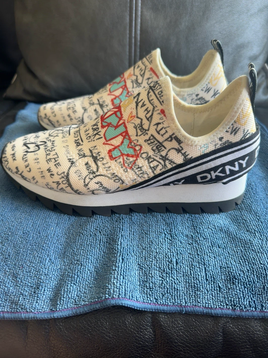 DKNY Women's Slip-On Sneakers