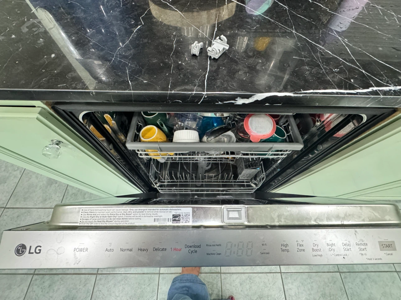 LG Dishwasher Rack with Clips - photo 4