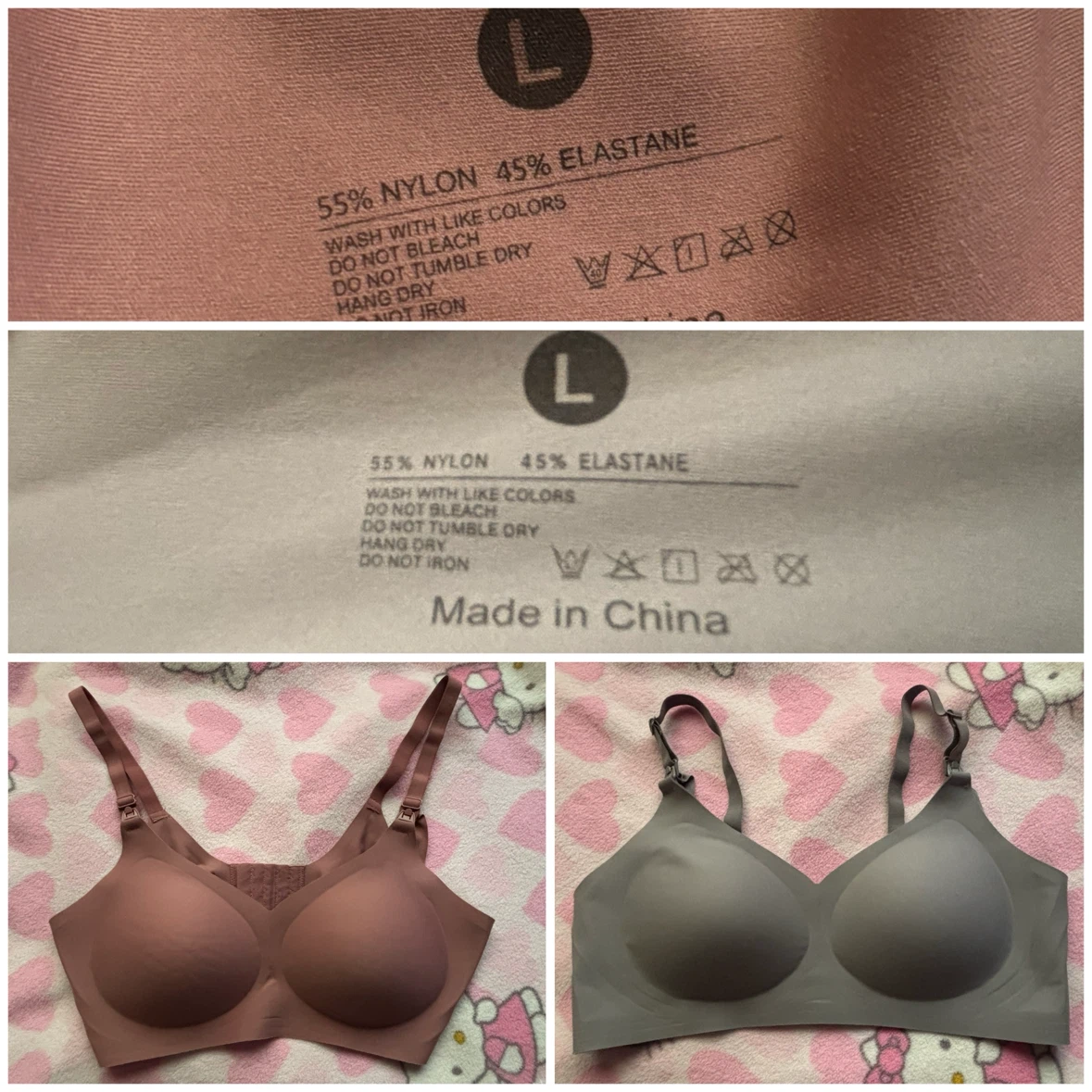 2 Seamless Bras - *Size Women Large*