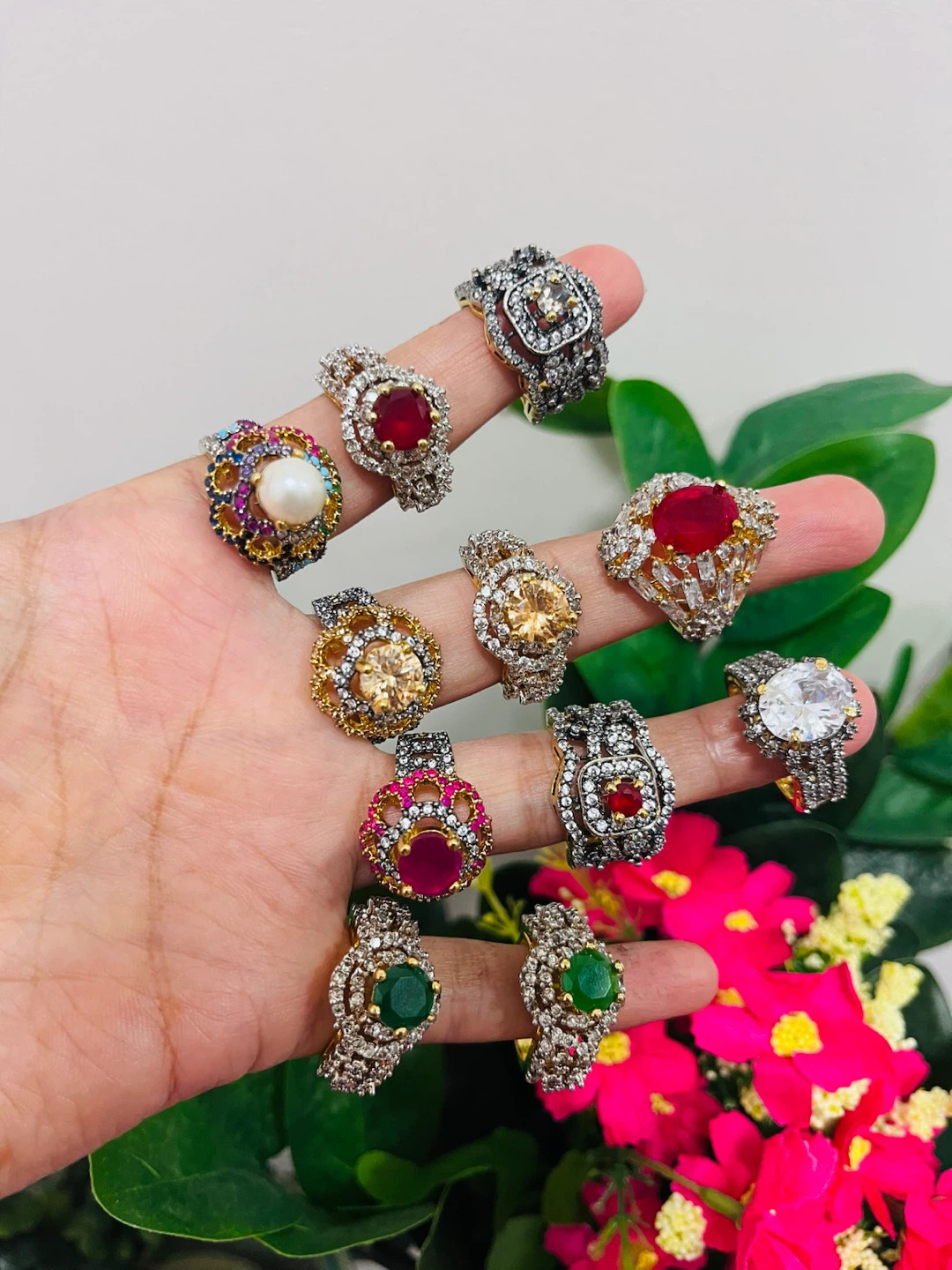 Assorted Fashion Rings