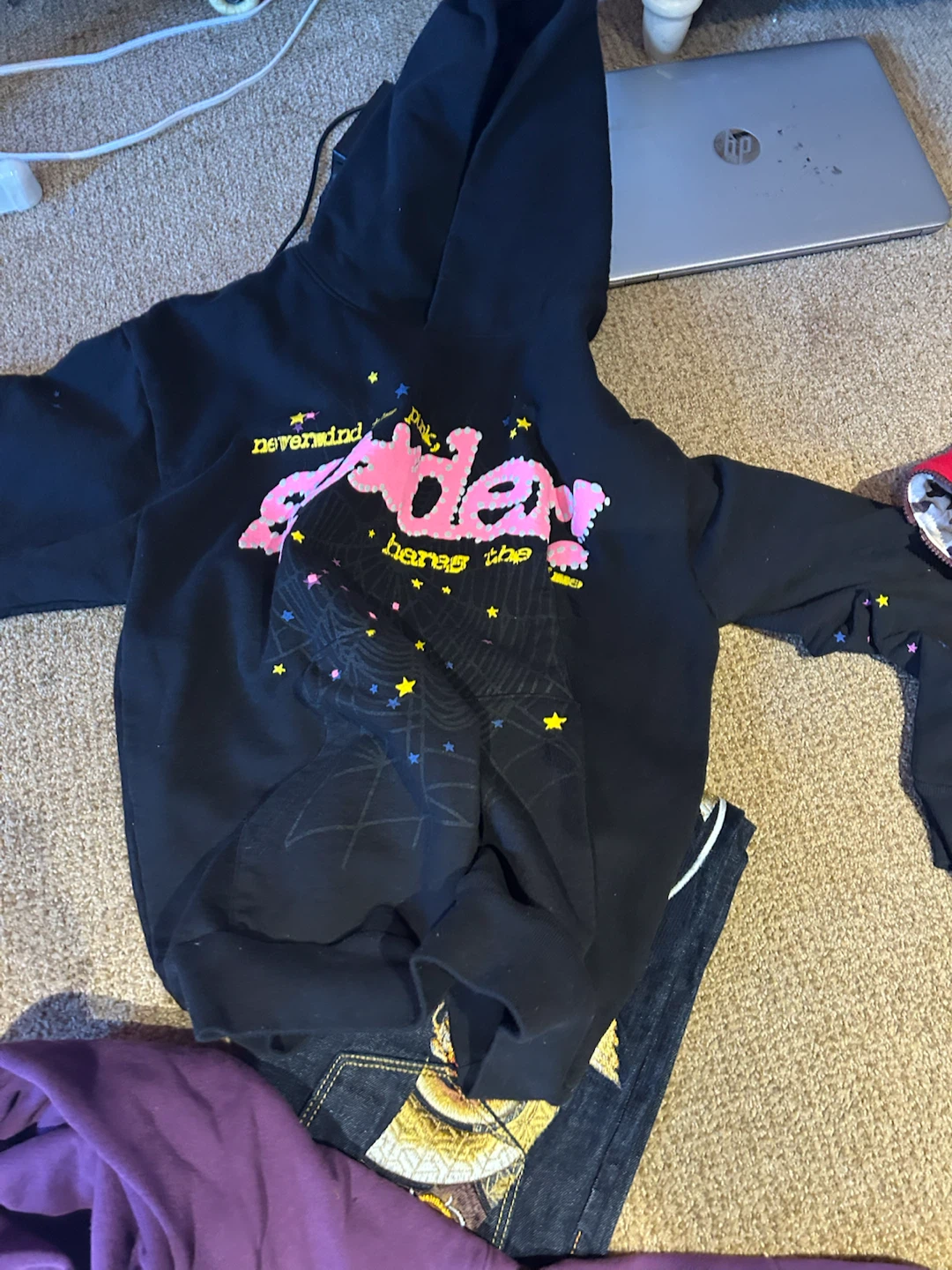 Pink Spider "Nevermind" Hoodie