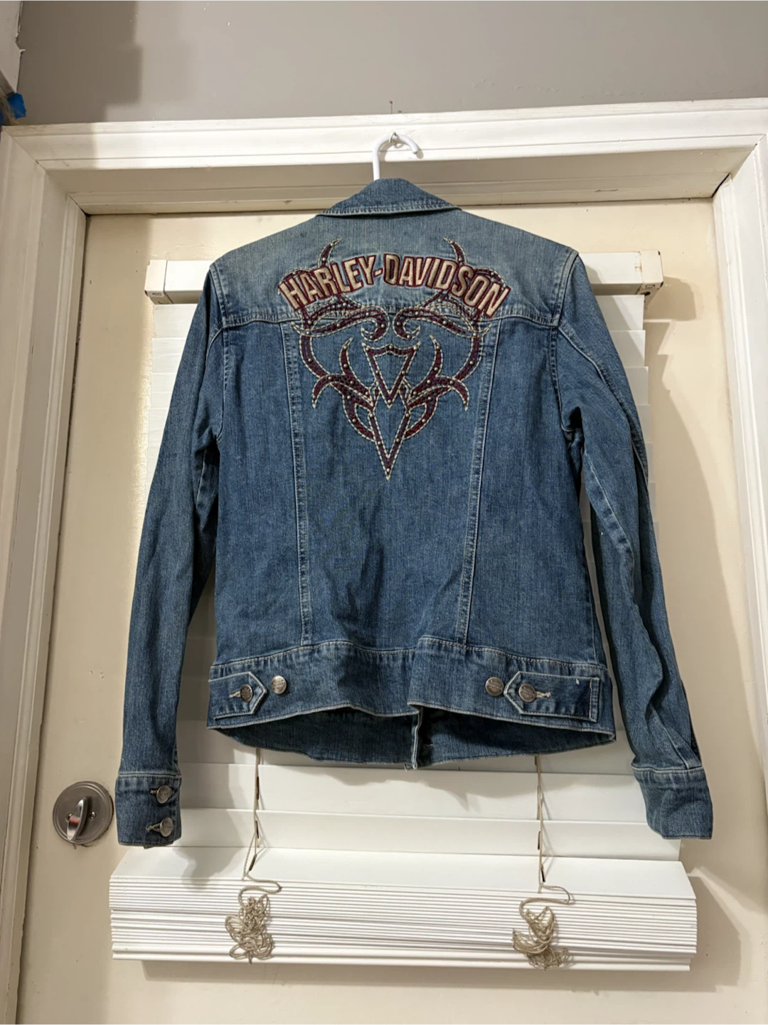 Harley-Davidson Denim Jacket Women's Size L