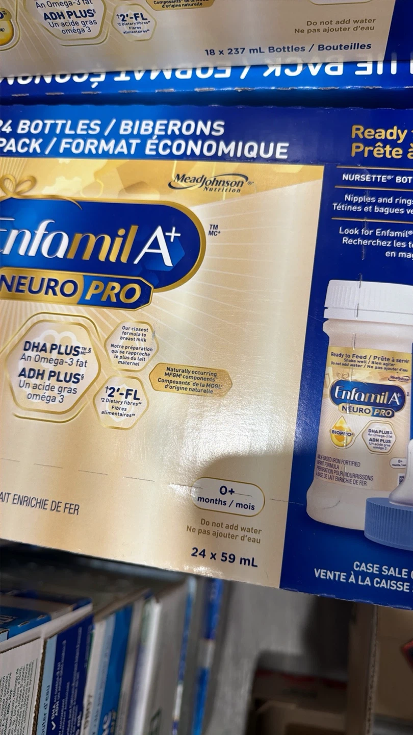 Enfamil A+ Neuro Pro Ready-to-Feed Baby Formula 24 x 59 mL