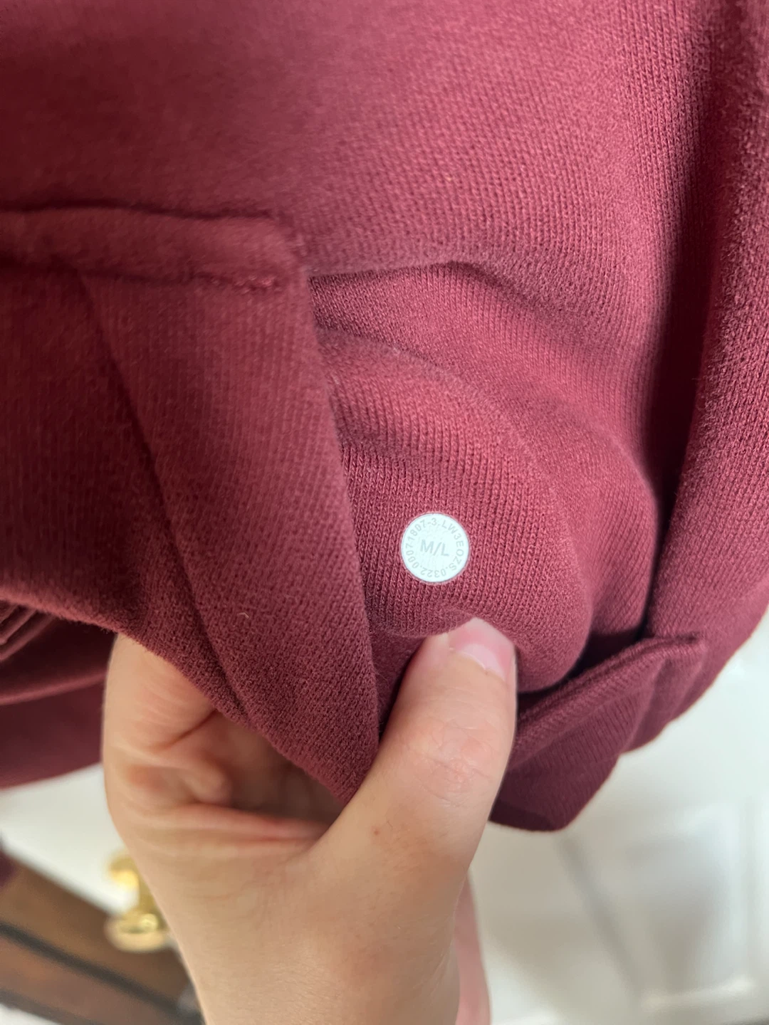 Lululemon cropped full-zip hoodie size m/L - photo 2