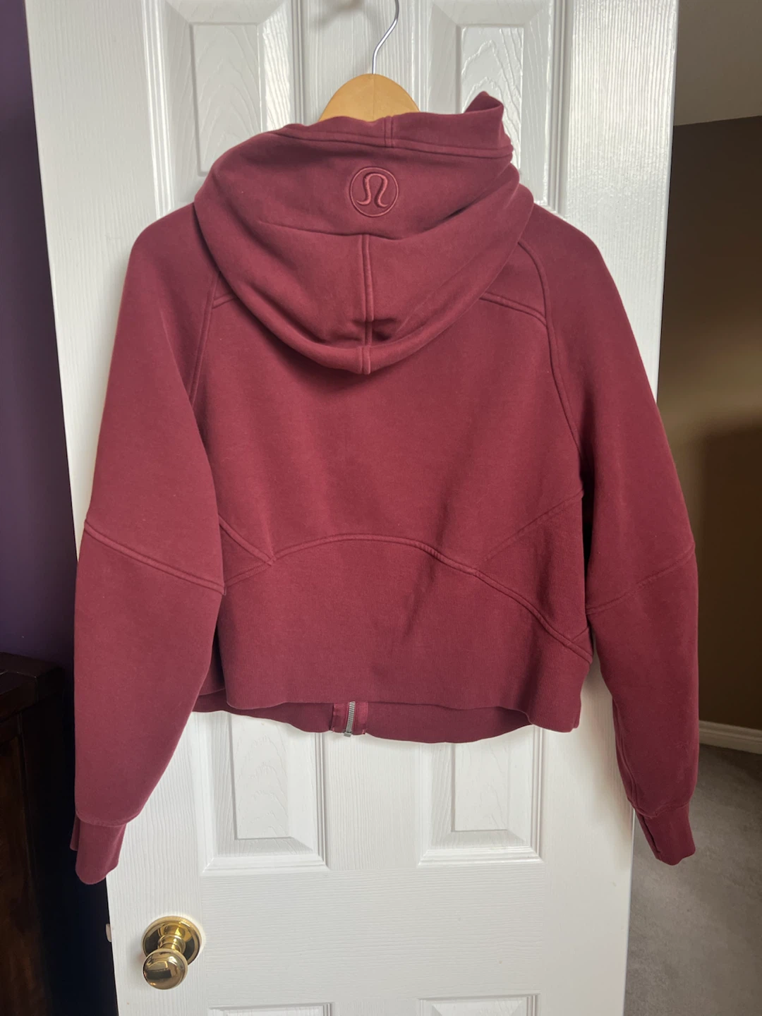 Lululemon cropped full-zip hoodie size m/L - photo 3