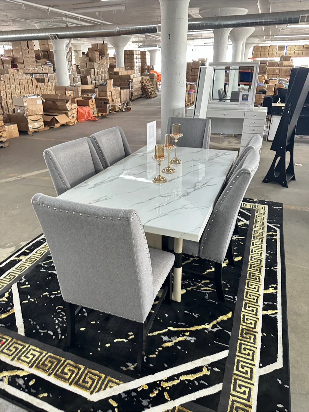 Dining Table and Chairs Set
